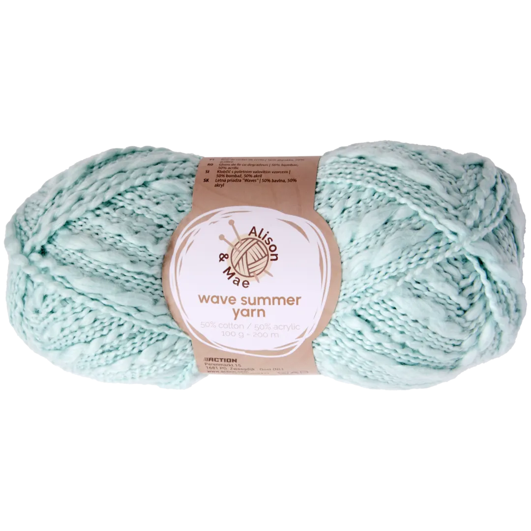 Filato estivo zigrinato Alison & Mae 3