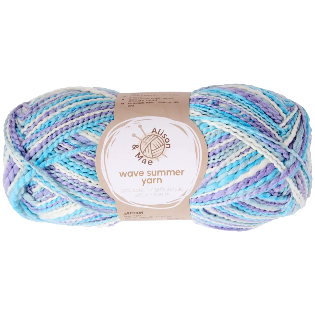 Filato estivo zigrinato Alison & Mae 1