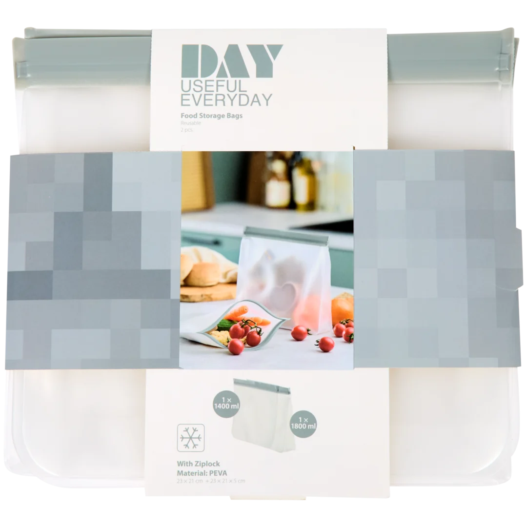 Sacchetti riutilizzabili per la conservazione DAY