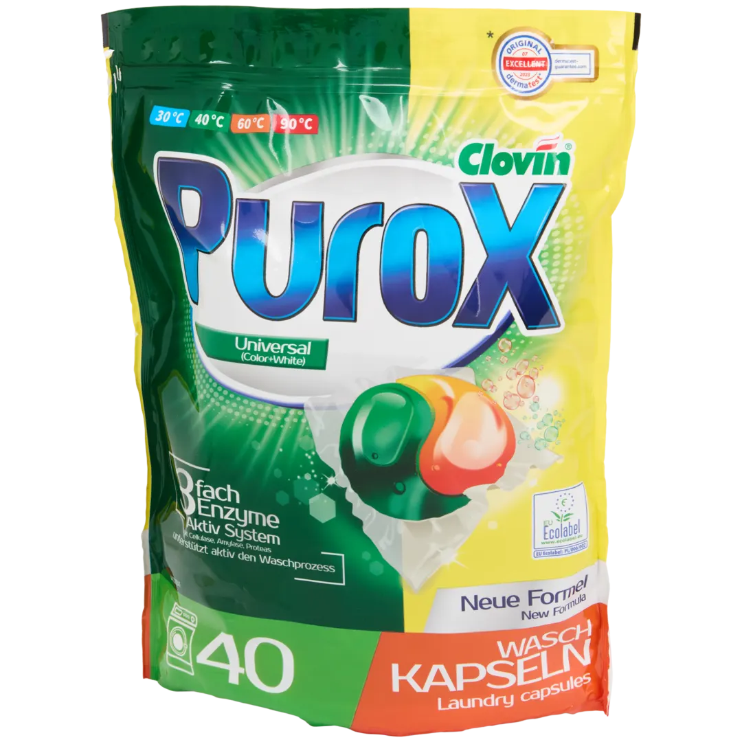 Kapsułki do prania Purox Uniwersalne