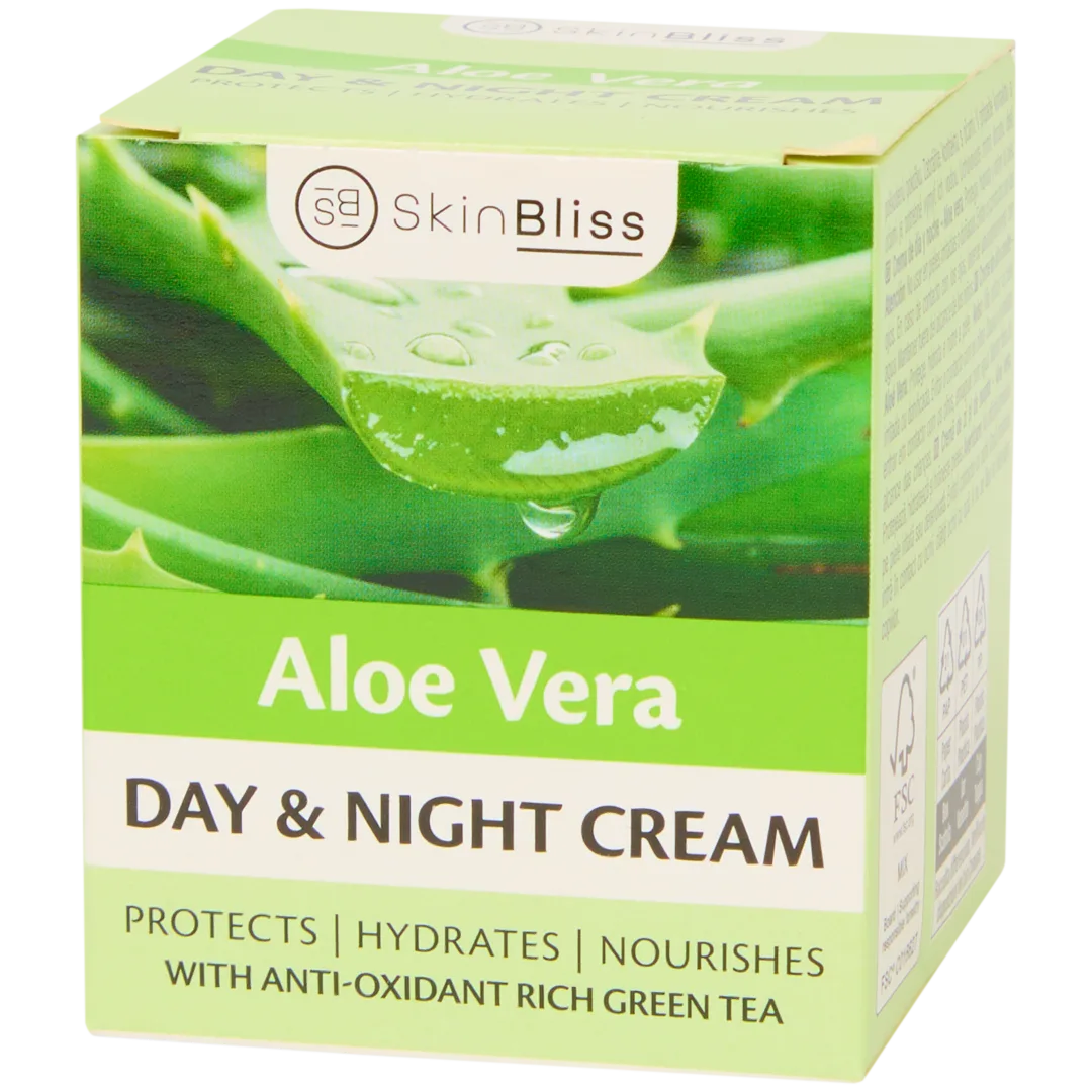 Crema viso giorno e notte Skin Bliss Aloe Vera 2