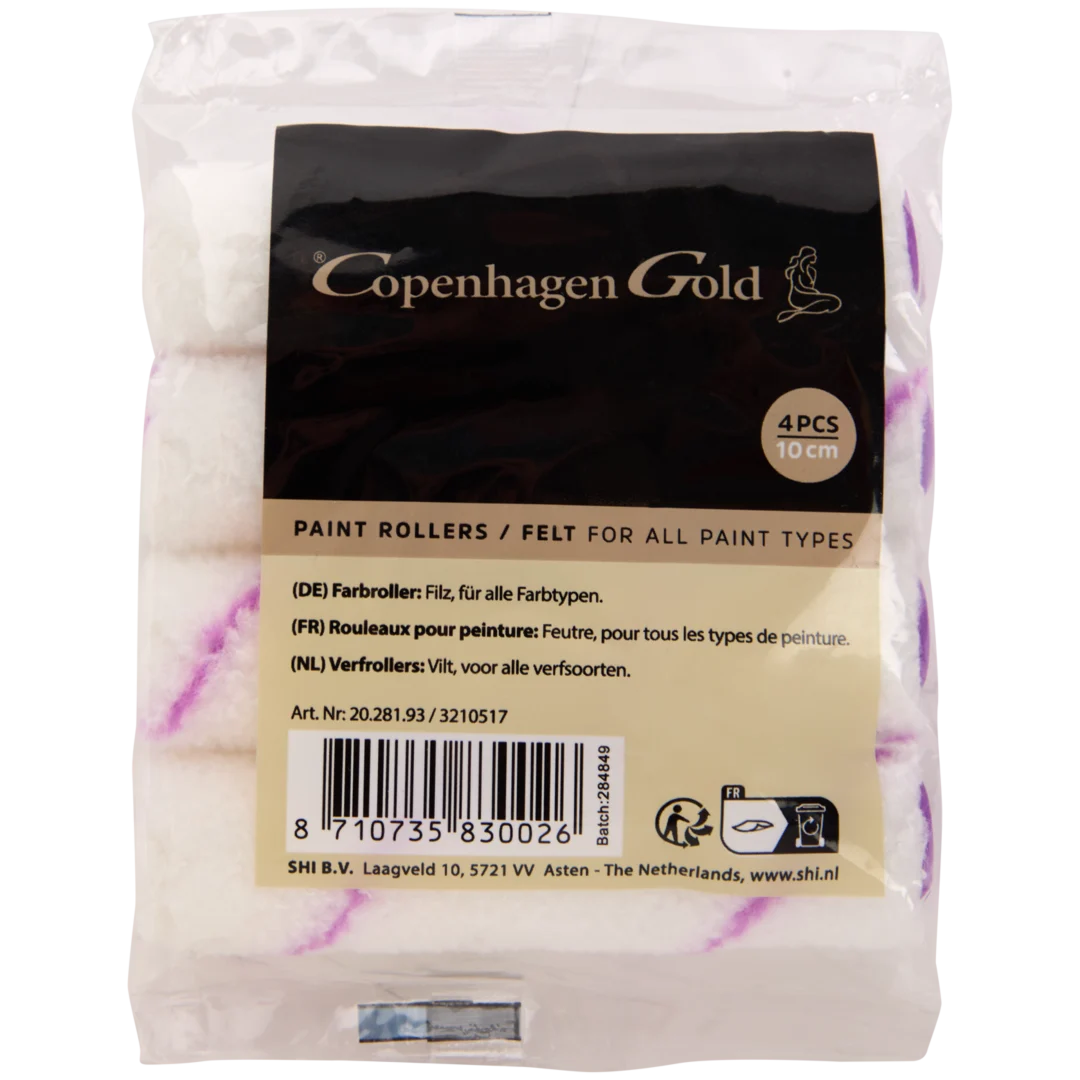 Copenhagen Gold vilten verfrollers