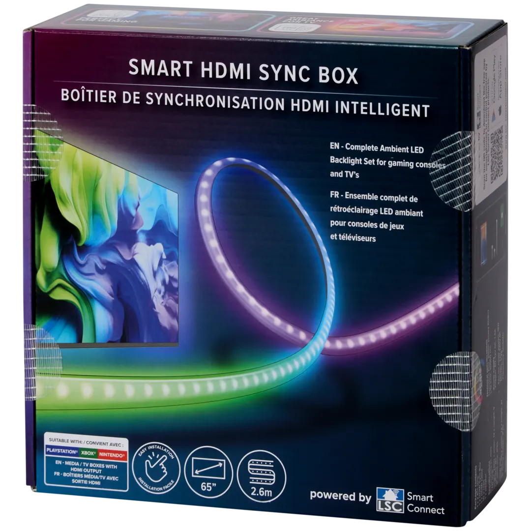 Fita LED HDMI Sync Box inteligente