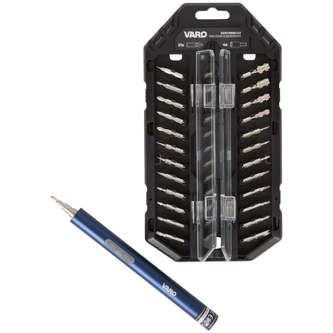 Varo Elektrisches Präzisionsschraubendreher-Set