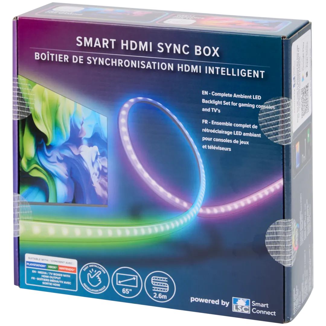 Fita LED HDMI Sync Box inteligente