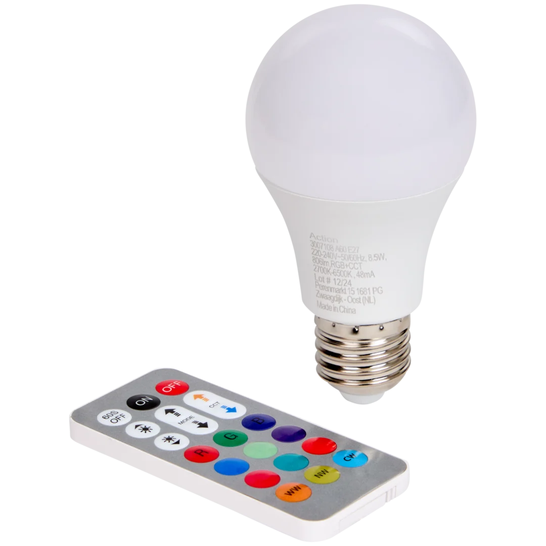 Ampoule LED multicolore