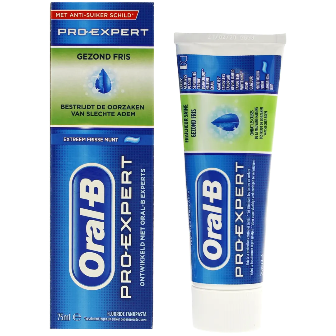 Dentifrice Oral-B Pro Expert Fraîcheur saine