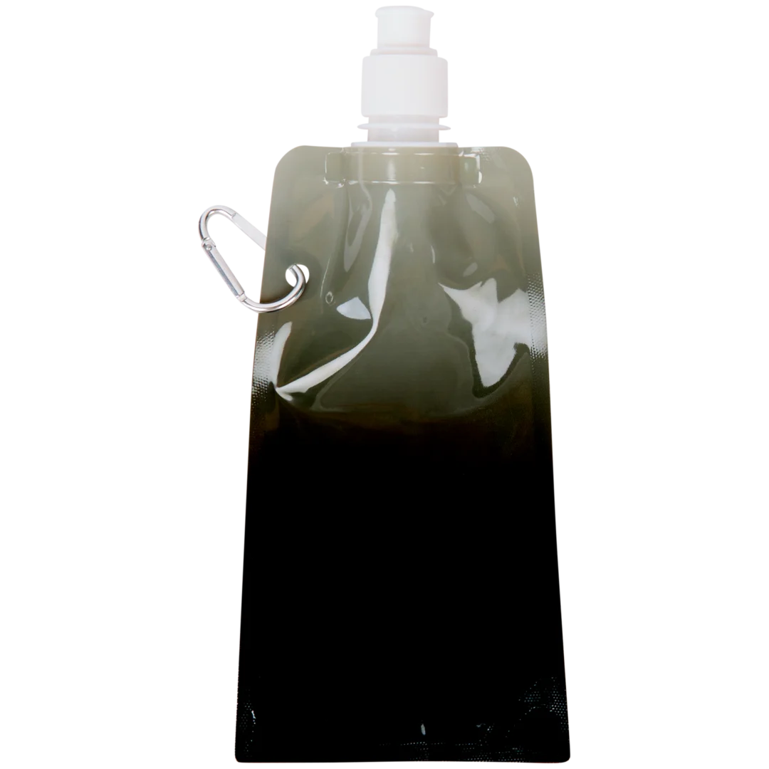 Botella de agua plegable