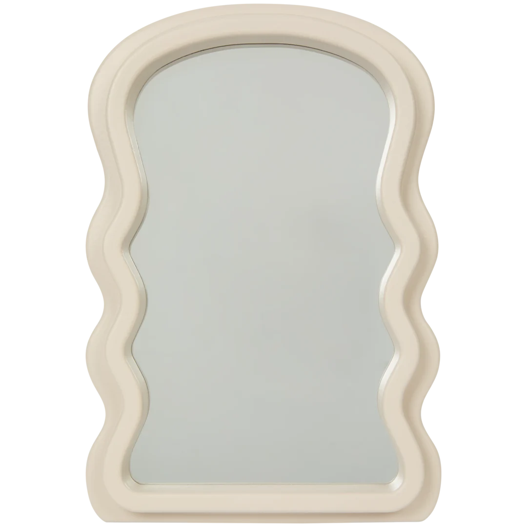 Spiegel met golvende lijst 2