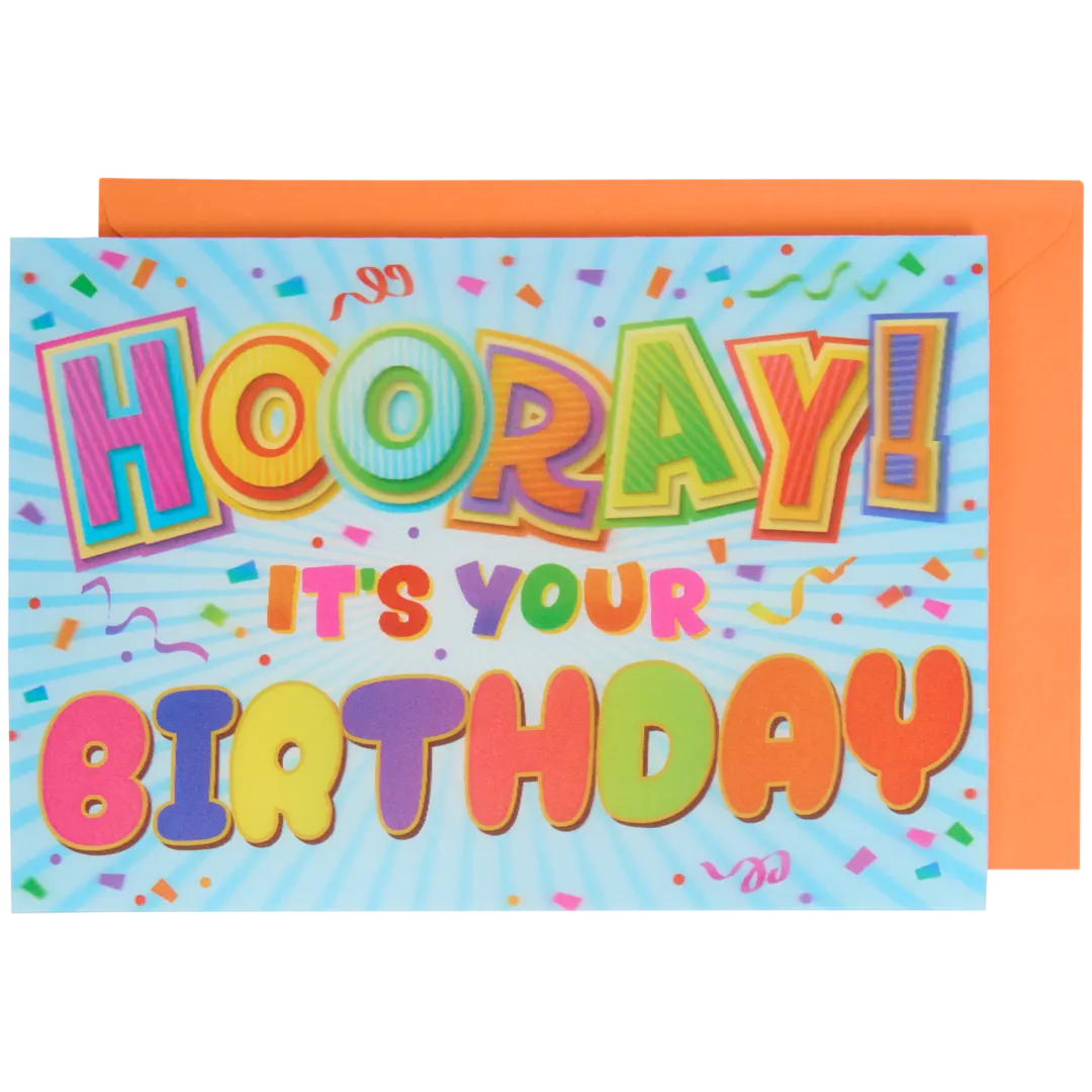 Lentikulare Grußkarte mit Tieren 3