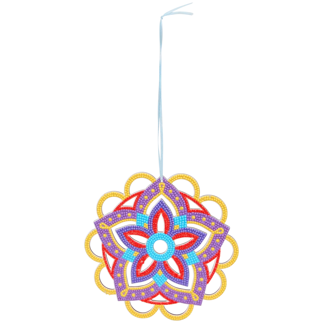 Drevený diamantový obraz na zavesenie Avec 3