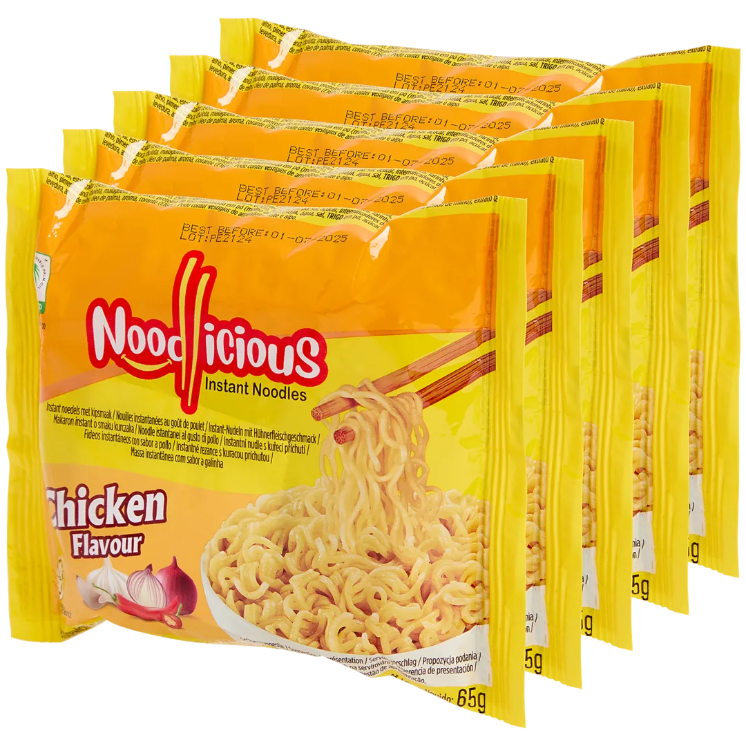 Noodles istantanei Noodlicious Pollo 1