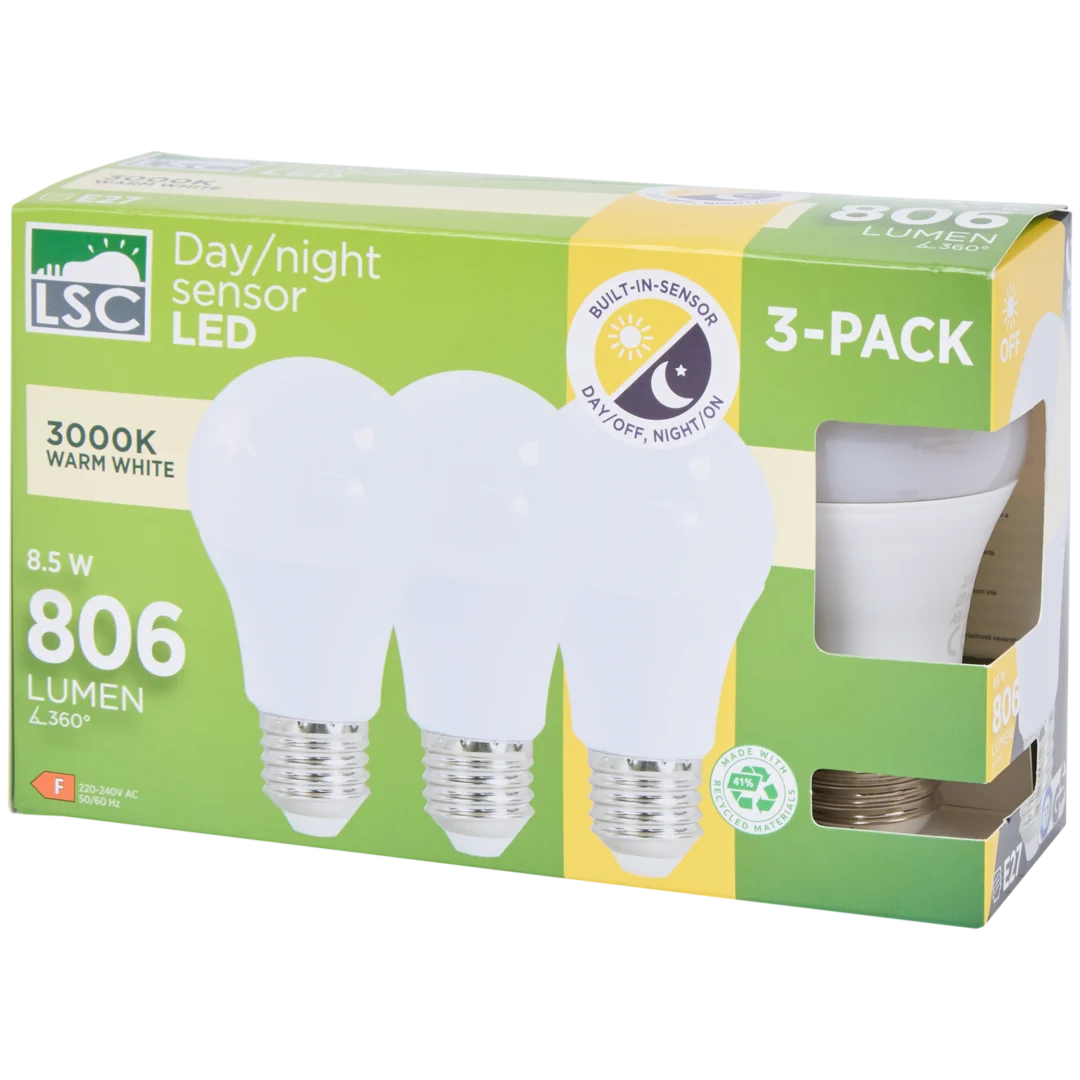 LSC LED-Leuchtmittel mit Sensor E27