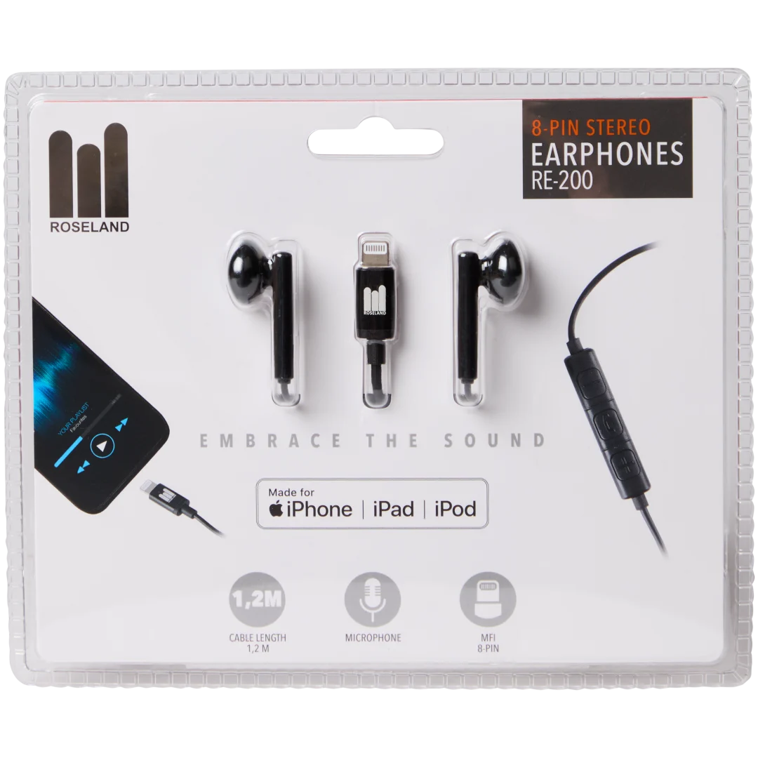 Auriculares Roseland 8 pines