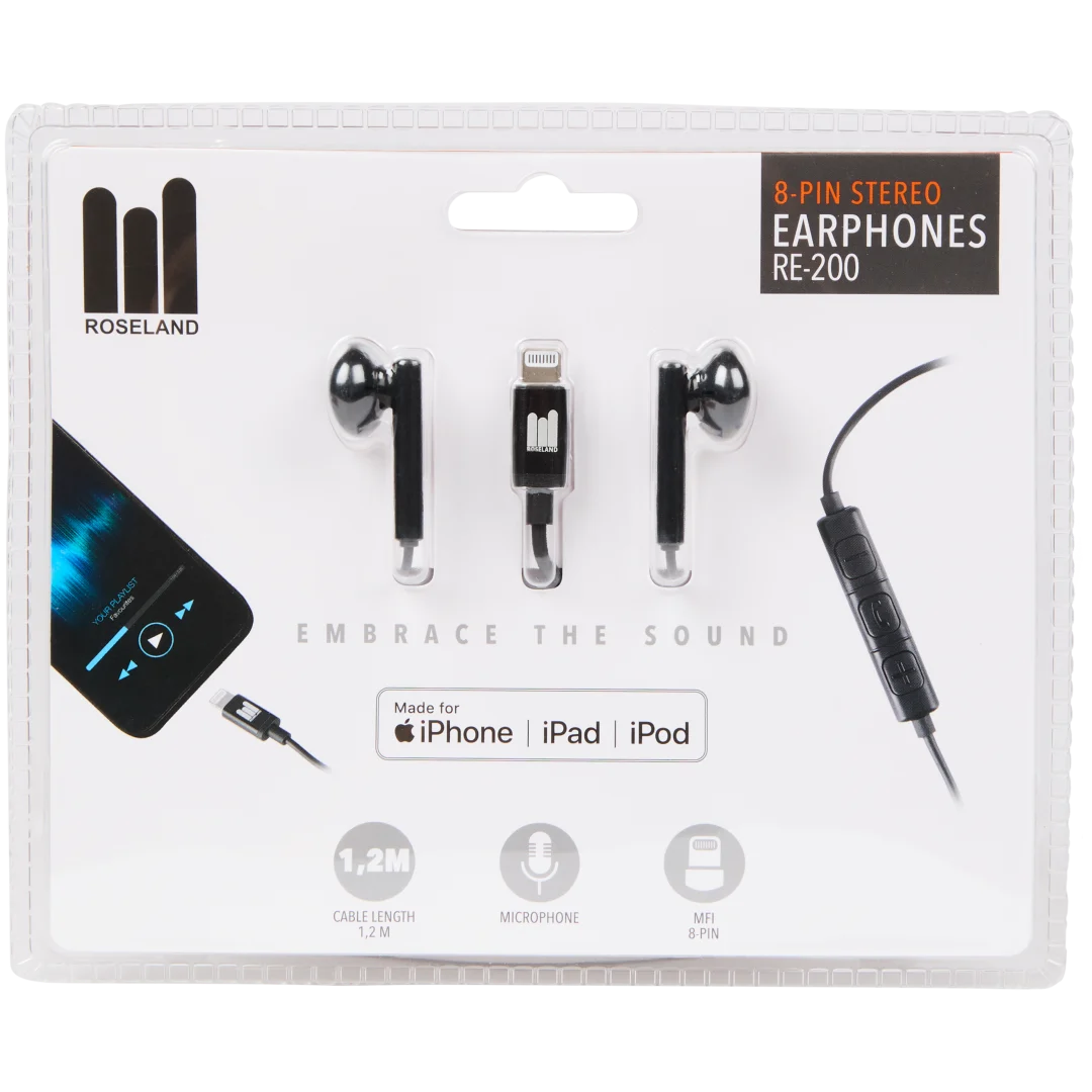 Căști in-ear Roseland 8 pini 1