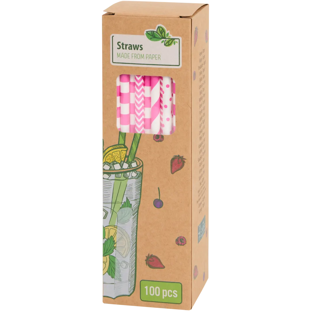 Palhinhas de papel