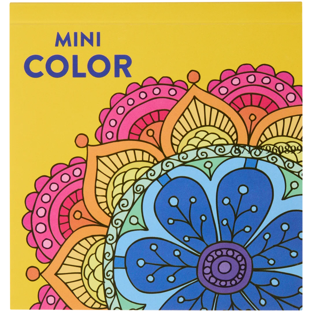 Mini livro de colorir