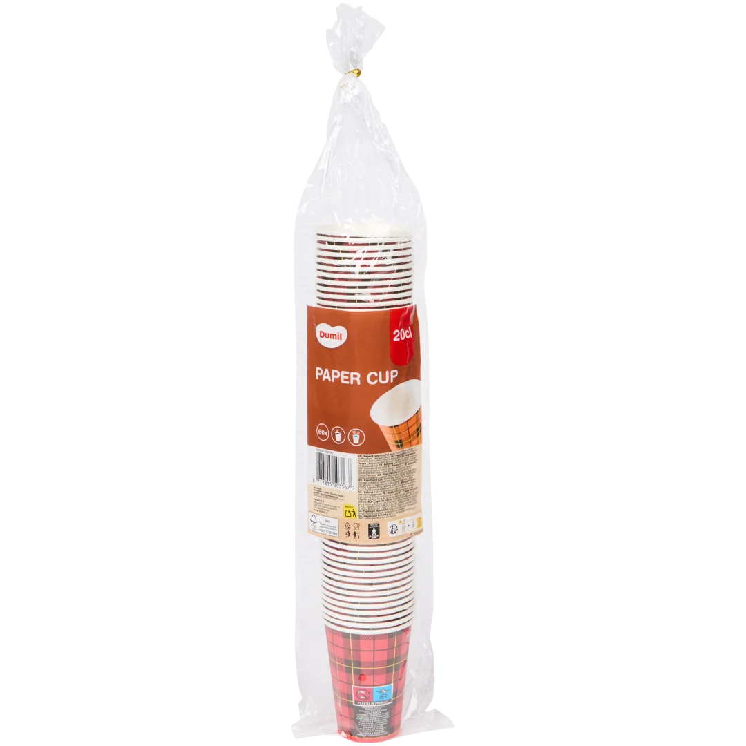 Dumil papieren bekers