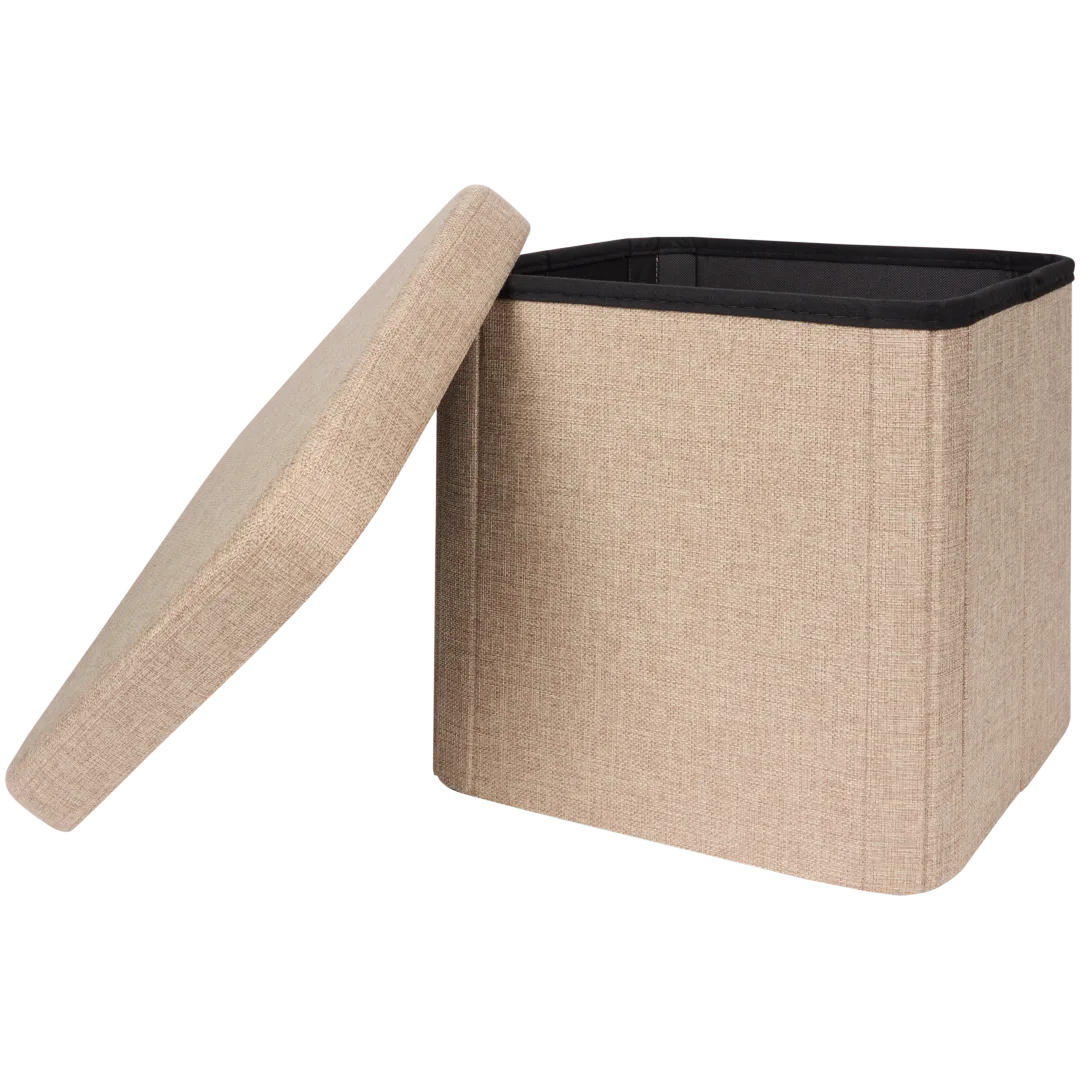 Pouf de rangement 2