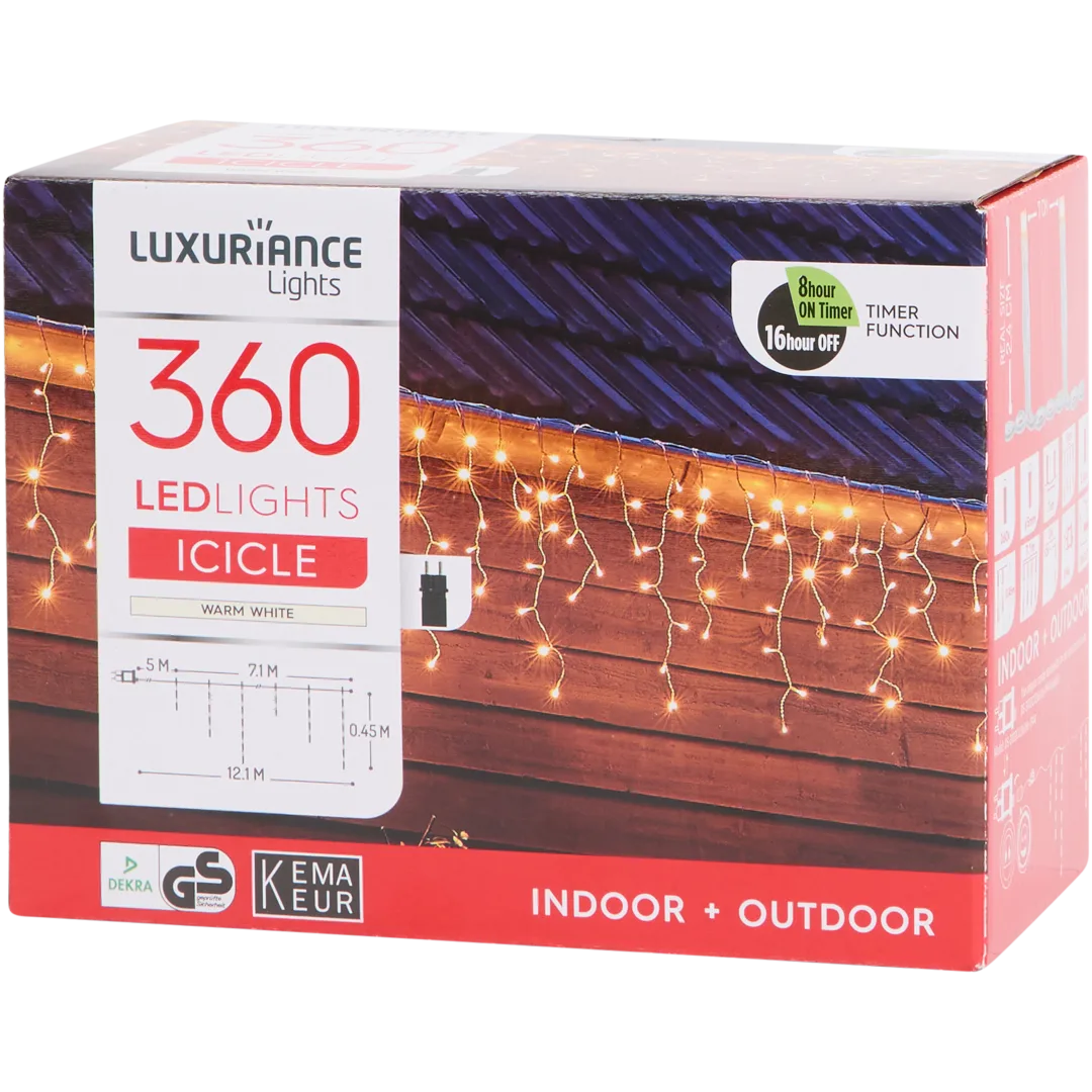 Guirlande stalactite LED 1