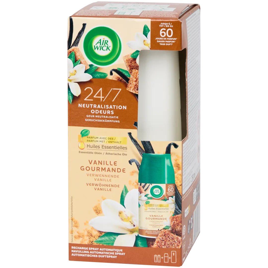 Air Wick Freshmatic starterkit Verwennende Vanille 1