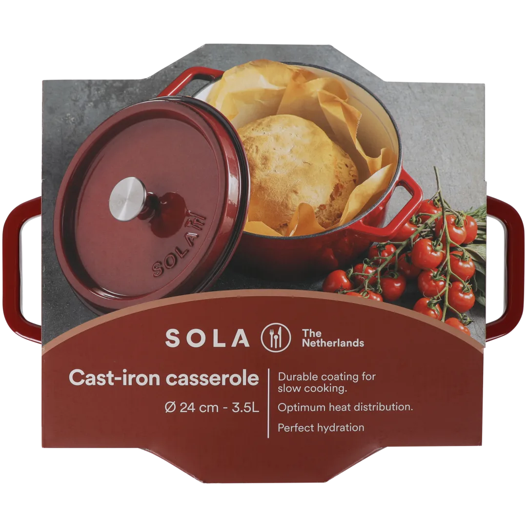 Oală de fontă Sola