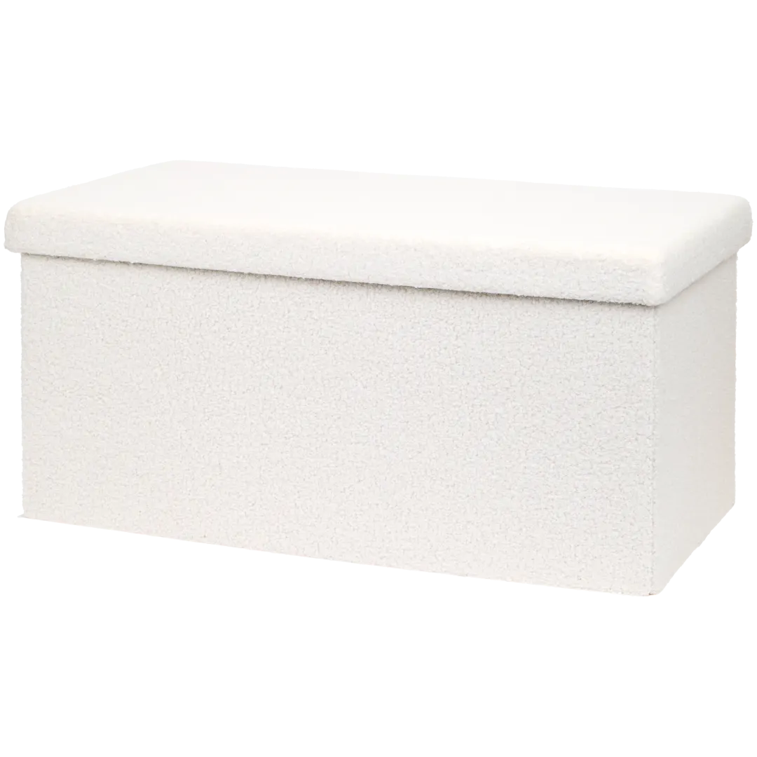 Banc de rangement en teddy XL 4