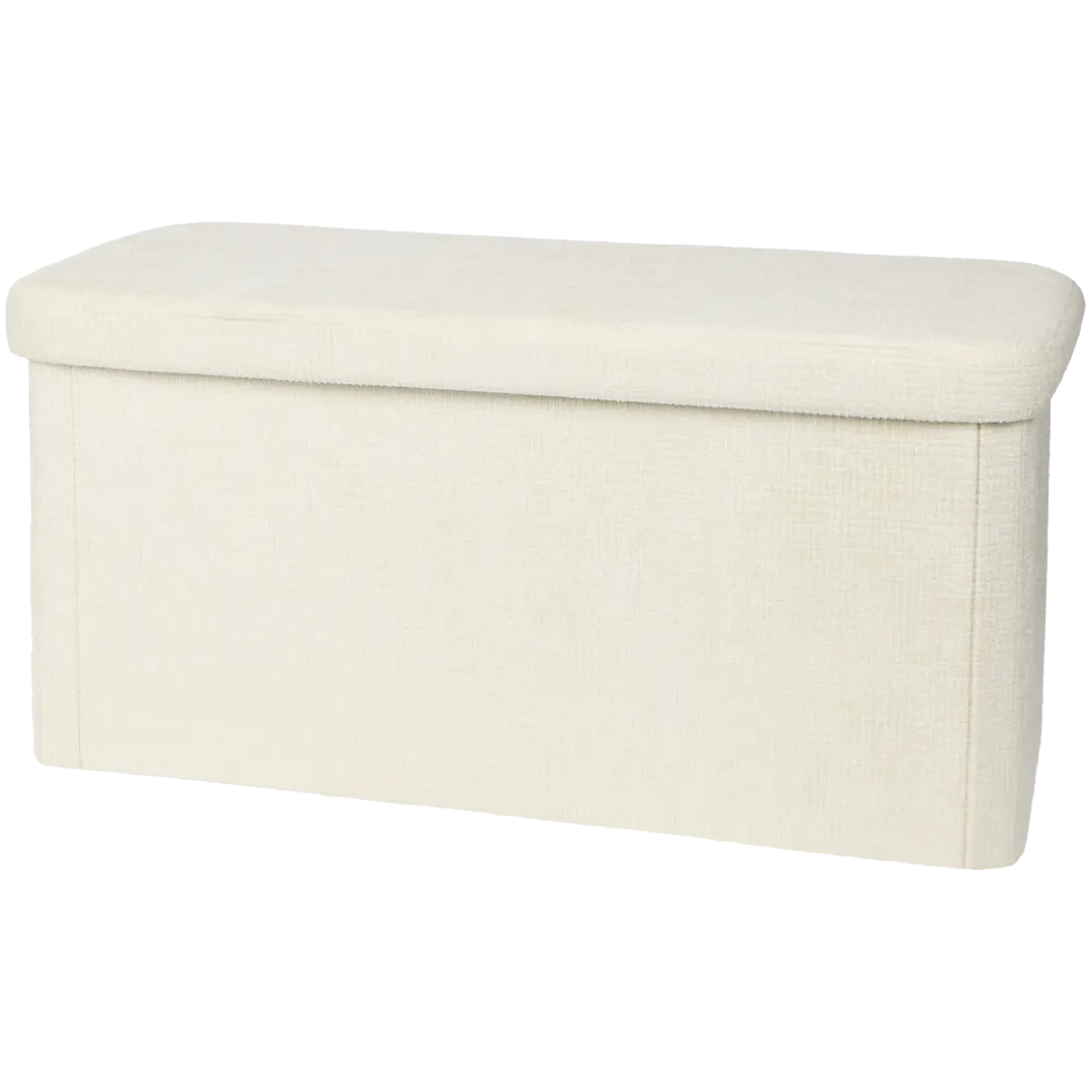Pouf contenitore in peluche XL