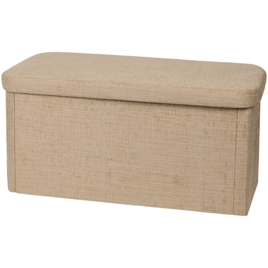 Pouf contenitore in peluche XL