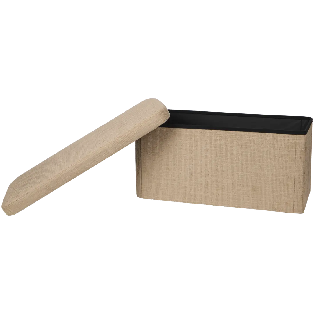 Pouf contenitore in peluche XL