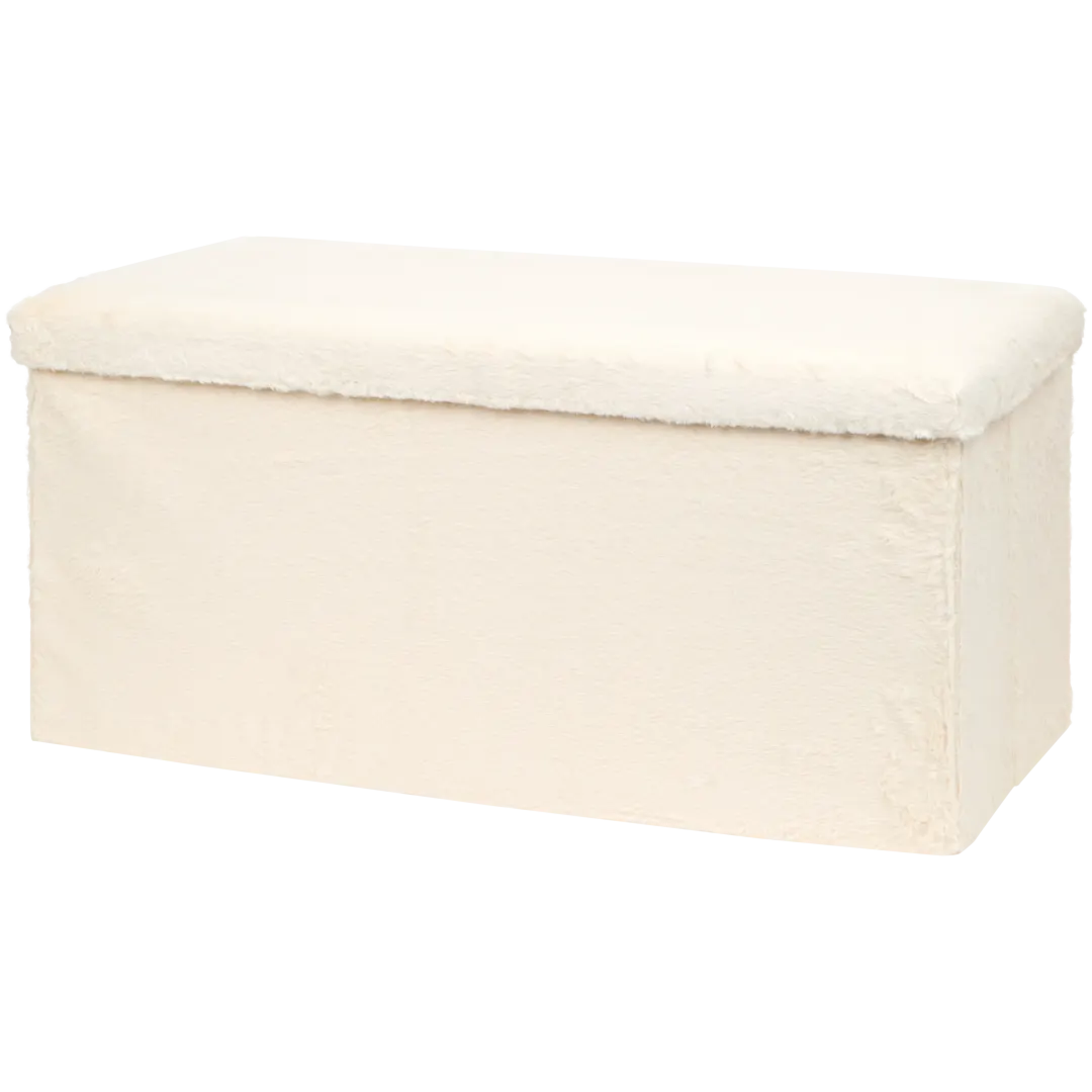 Banc de rangement en teddy XL 5