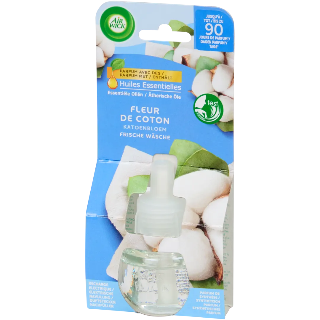Air Wick elektrische navulling Katoenbloem