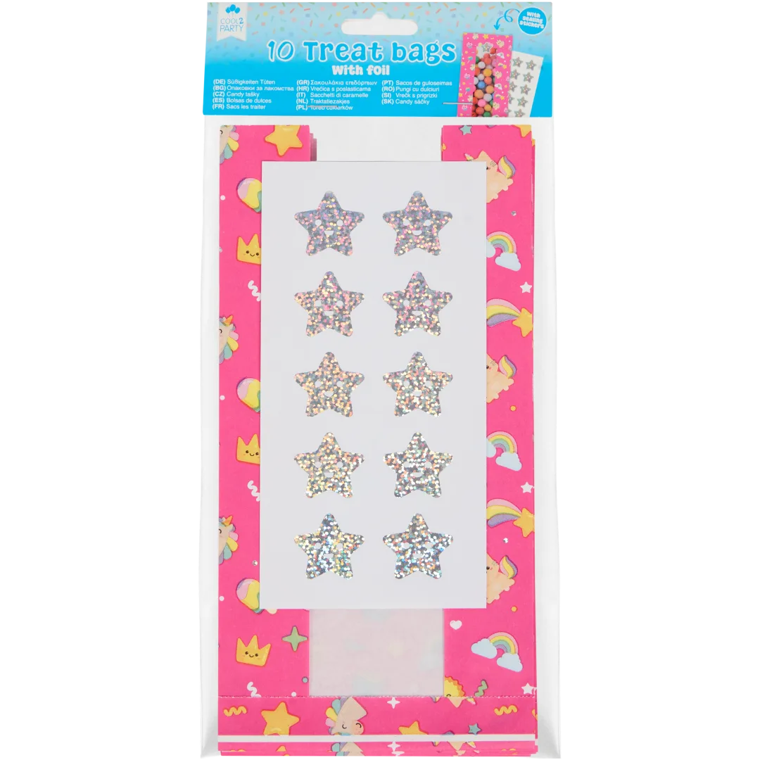 Cool2Party traktatiezakjes met stickers 1