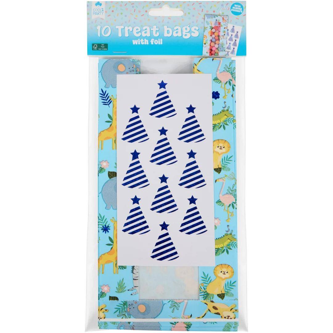Cool2Party traktatiezakjes met stickers 4