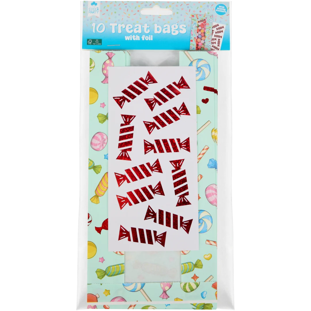 Cool2Party traktatiezakjes met stickers 6