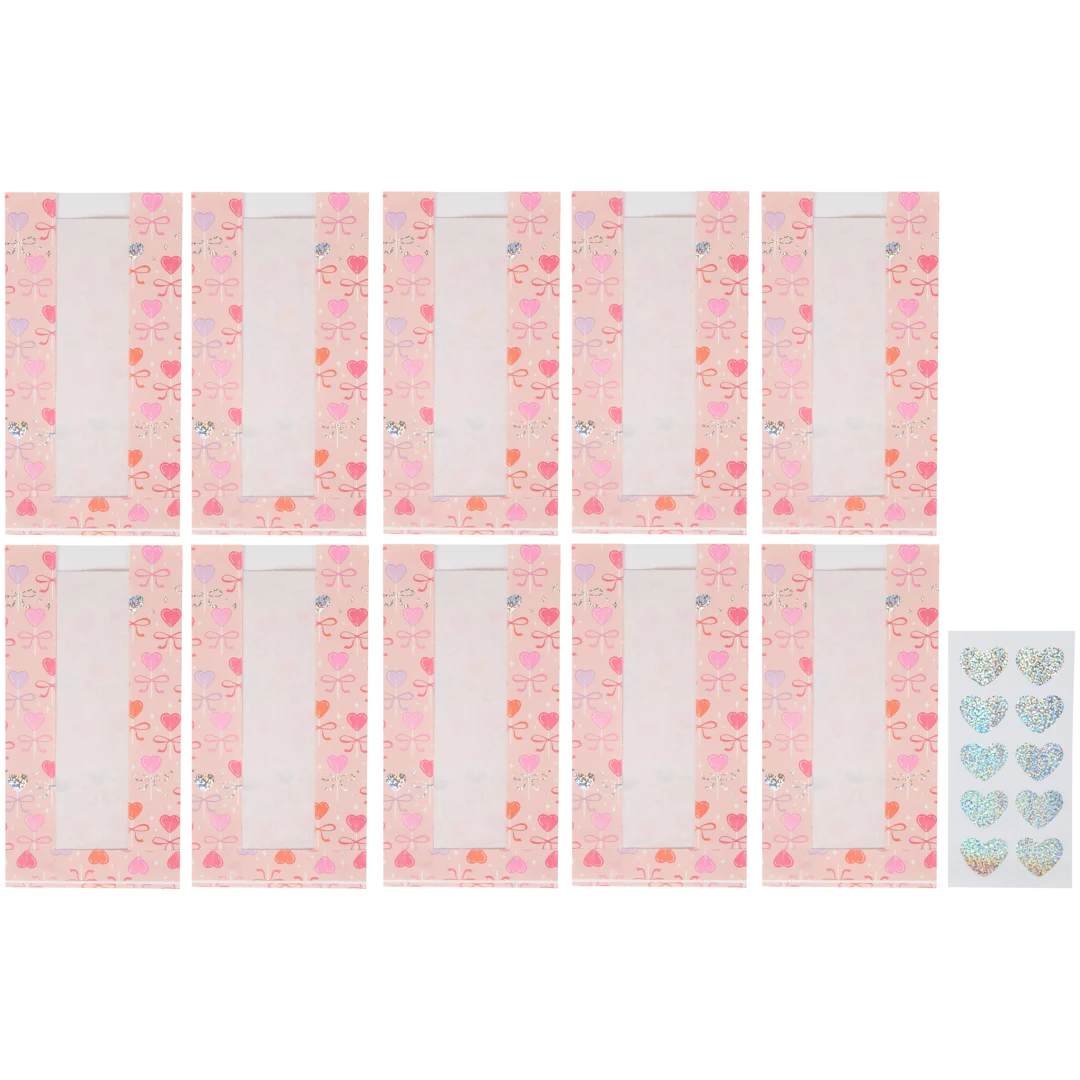 Sacos de doces com autocolantes Cool2Party