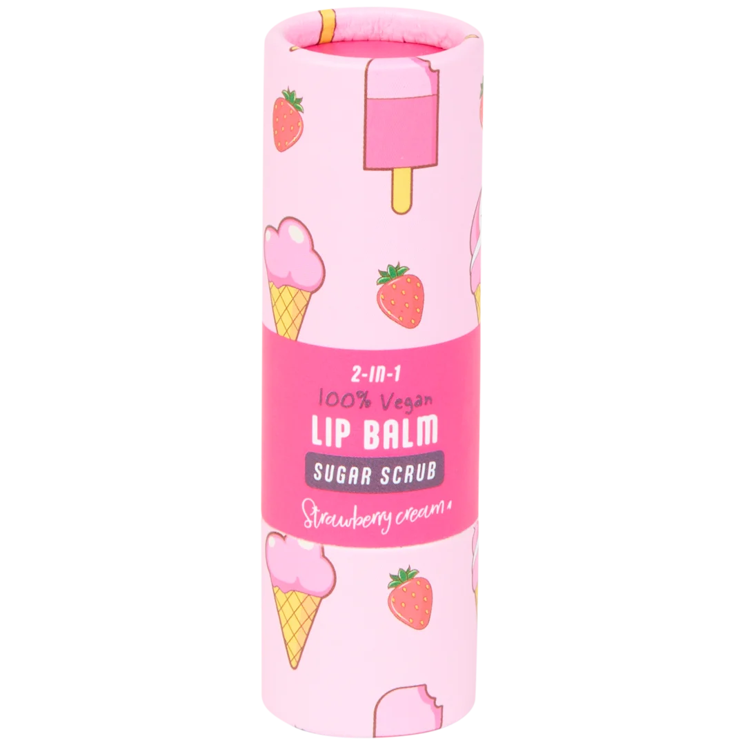 Bálsamo e exfoliante labial vegan 1