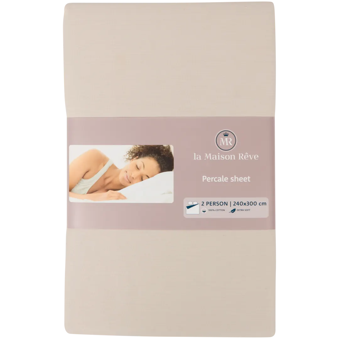 La Maison Rêve Bettlaken aus Perkal-Baumwolle 1