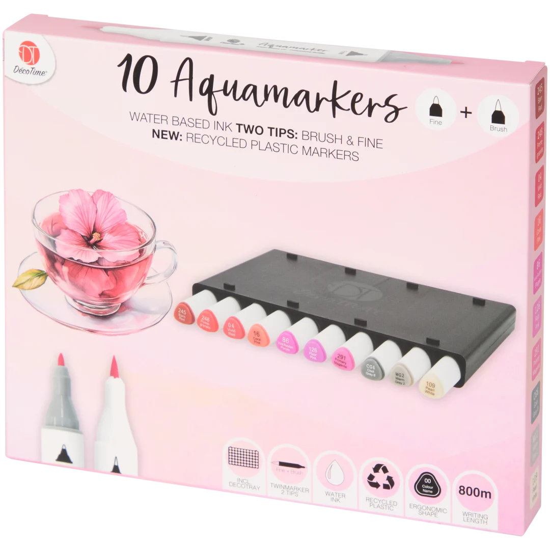 Pennarelli acquerellabili DécoTime 5