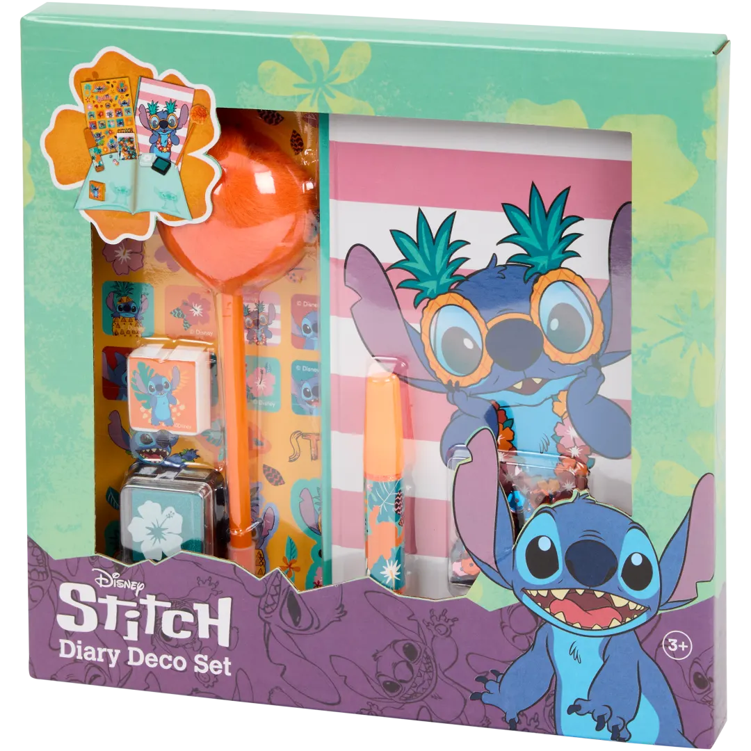 Disney Tagebuch mit Deko-Set 8