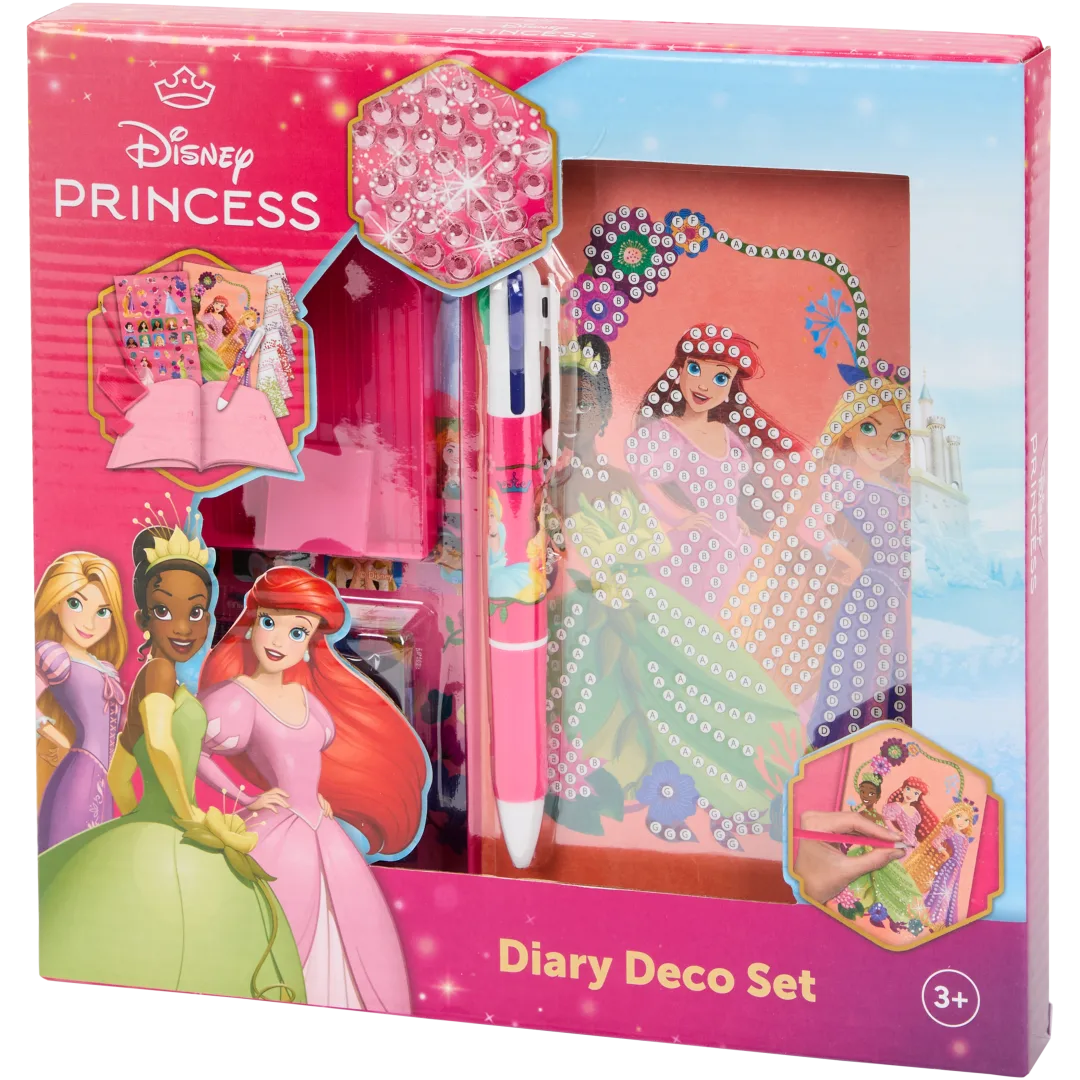 Disney Tagebuch mit Deko-Set 4