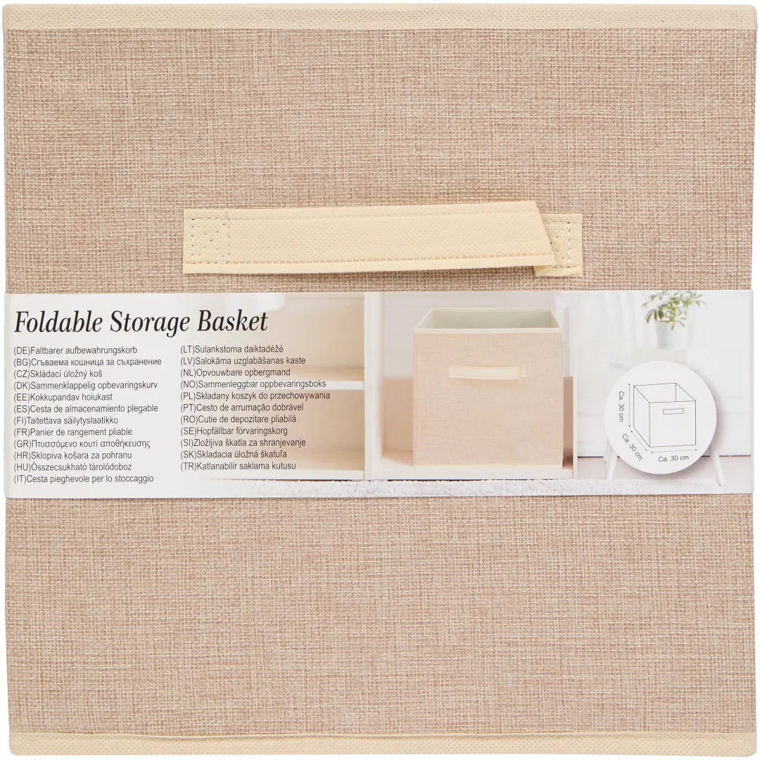 Home Accents Faltbarer Aufbewahrungskorb