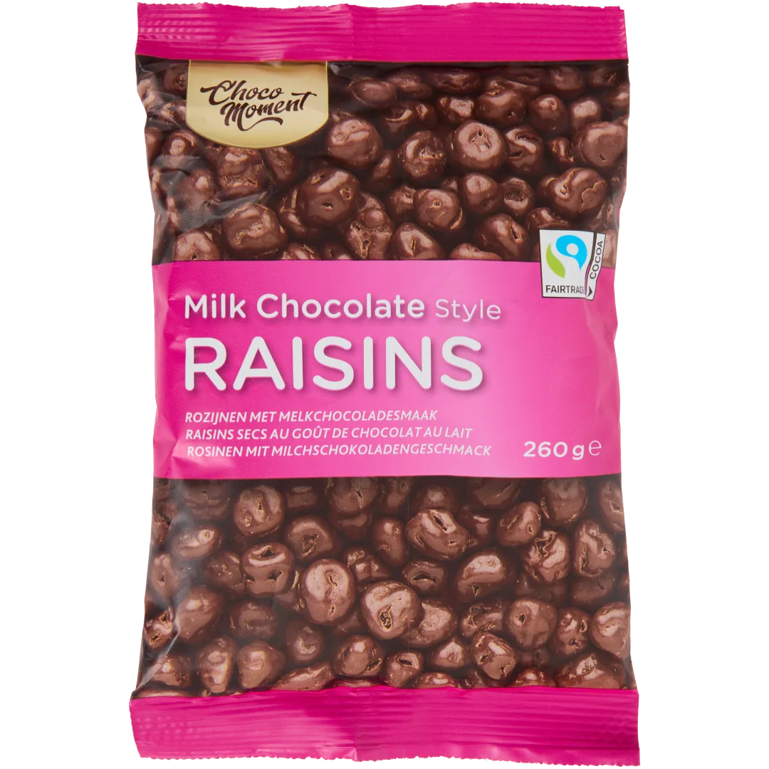 Raisins secs au chocolat Choco Moment