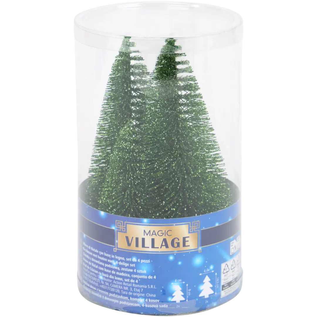 Magic Village kerstboompjes