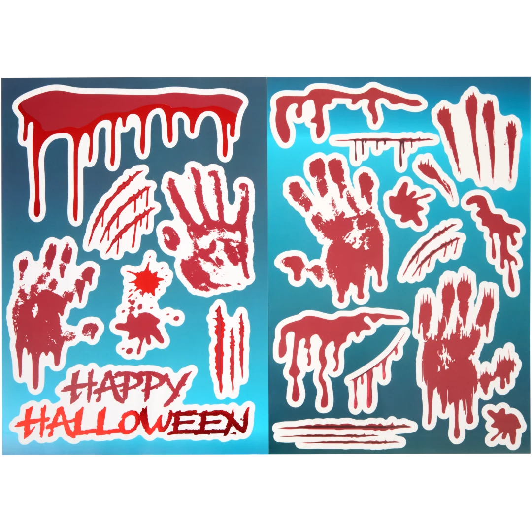 Autocolantes de Halloween para janelas