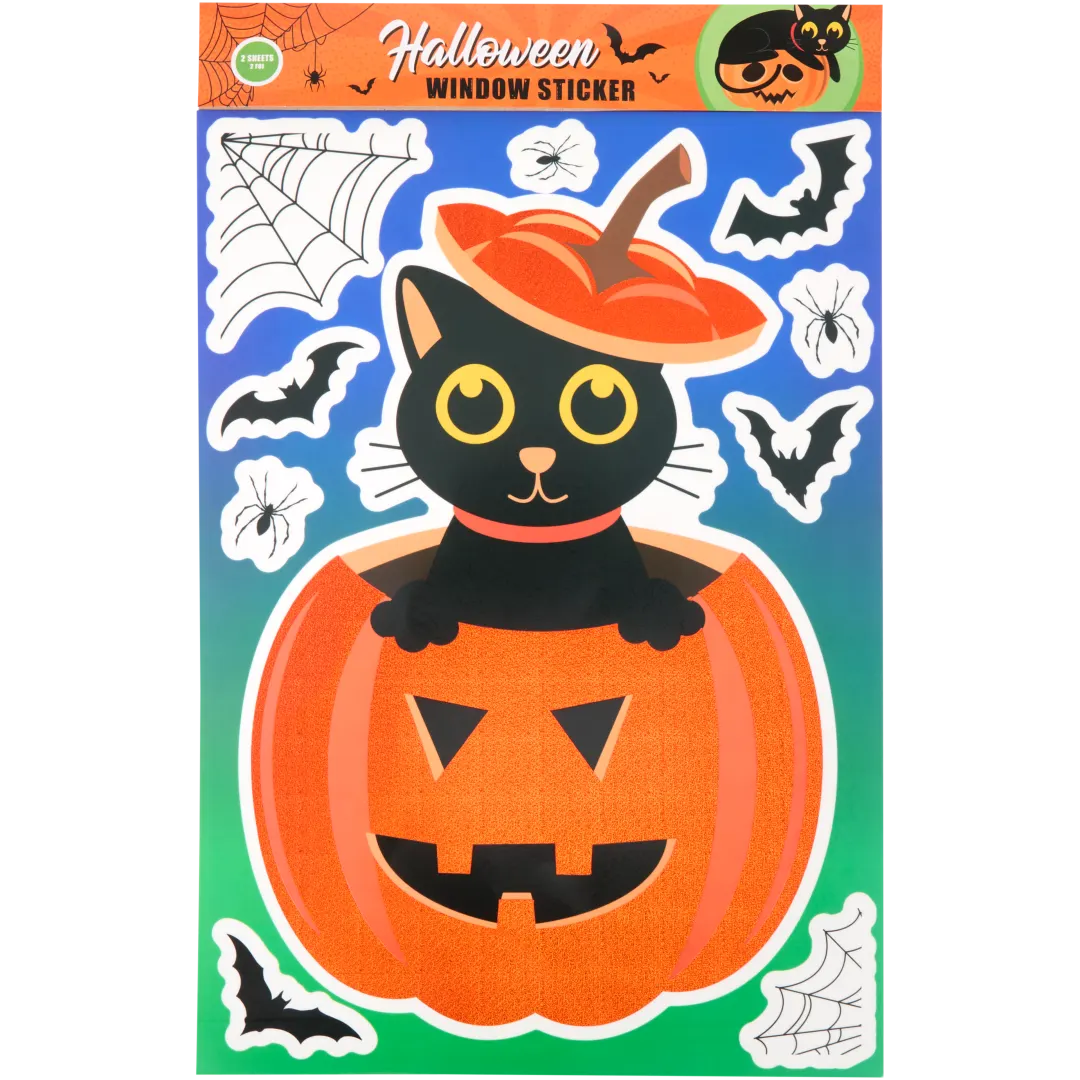 Halloween-Fenstersticker 1