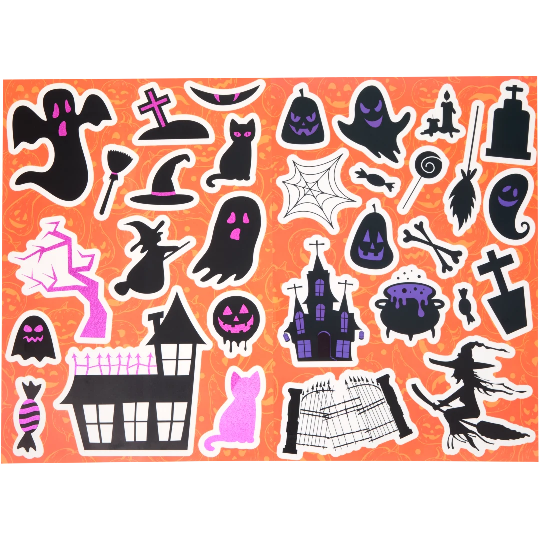 Autocolantes de Halloween para janelas