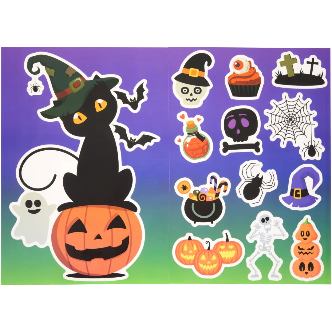 Autocolantes de Halloween para janelas