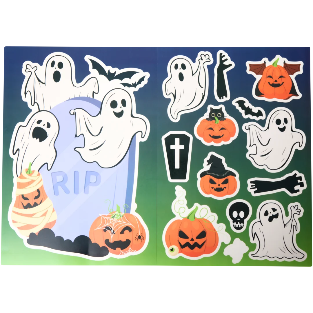 Autocolantes de Halloween para janelas