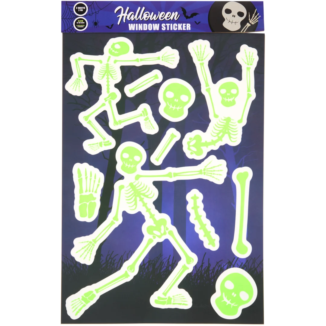 Autocolantes de Halloween para janelas